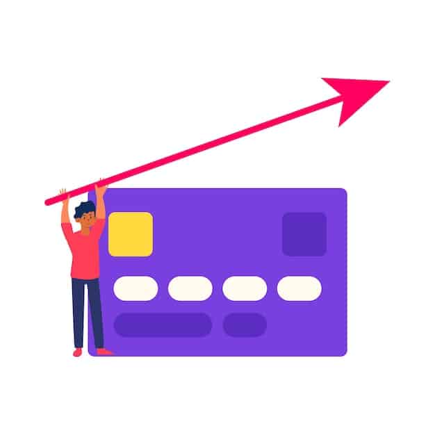 A graphic showing an arrow pointing from a credit card rewards account to an airline miles account, with the text 