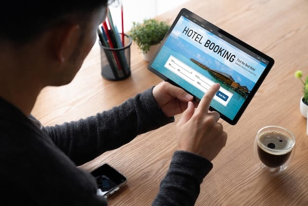 A side-by-side comparison of a hotel booking website showing both cash price and the equivalent in airline miles. The visual emphasizes the need to compare redemption values.