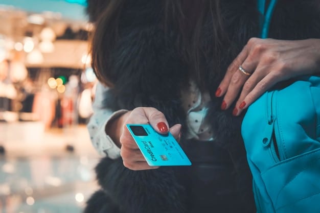 A close-up shot of a premium airline credit card, highlighting the airline logo and the card's features, such as contactless payment and rewards information.
