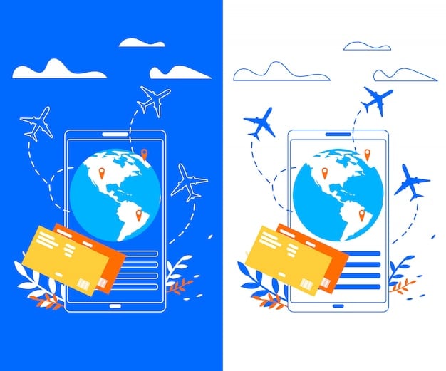 A digital illustration of a credit card with wings, flying around a globe, symbolizing the combined benefits of airline miles and travel protection.