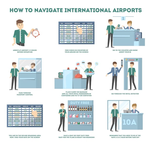 An infographic visually explaining how to plan a trip using airline miles and stopovers, showing a flight route with multiple stops.