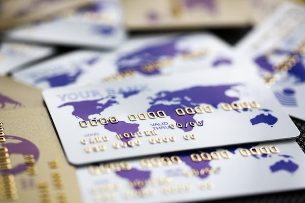 Close-up of various credit cards arranged on a world map, emphasizing the global reach and financial tools involved in travel hacking.