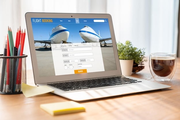 A computer screen displaying a popular Online Travel Agency (OTA) website, highlighting search results for hotels in a specific city. The screen shows filters for price, rating, and amenities, with a few hotel options listed with discounted prices prominently displayed.