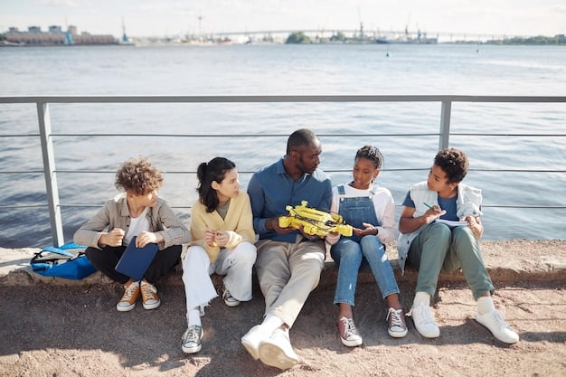 A group of diverse passengers enjoying activities on the deck of a cruise ship, including swimming, sunbathing, and participating in games. The image conveys a sense of fun and community.