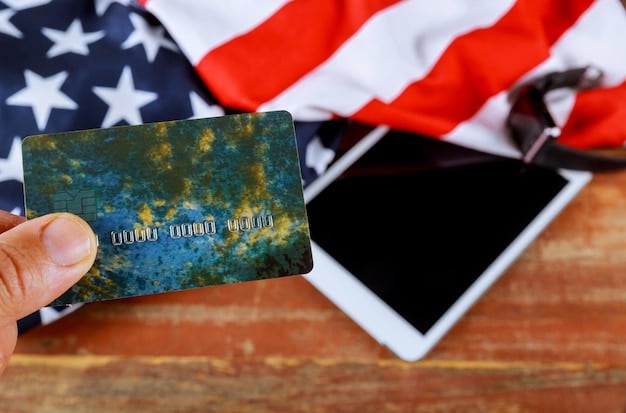 A close-up of a military ID card next to a smartphone displaying a travel app, with a boarding pass peeking out from behind the phone. The scene focuses on preparing for a trip with military benefits.