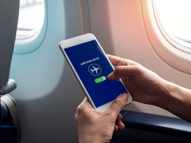 A person holding a smartphone showing a successful refund notification from the airline, with a smiling expression. The background shows a comfortable living room setting. The words Get a Refund for Delayed Flights: Know Your Rights and Claim Up to $700 are subtly visible on a laptop screen in the background.