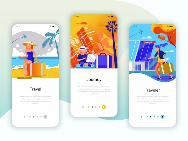 A mobile phone displaying the interface of a popular travel deal app, with highlighted sections showing recent airline flash sales and customizable alert settings. The scene suggests convenience and ease of access to deals.