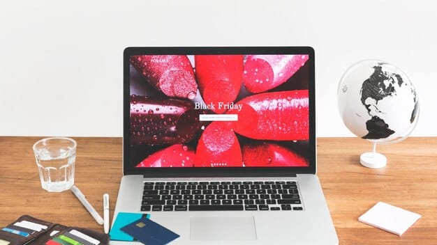 A close-up shot of a laptop screen displaying a travel booking website with a prominent 