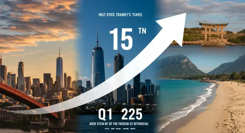 Domestic Travel Bookings Q1 2025: 15% Surge Analyzed