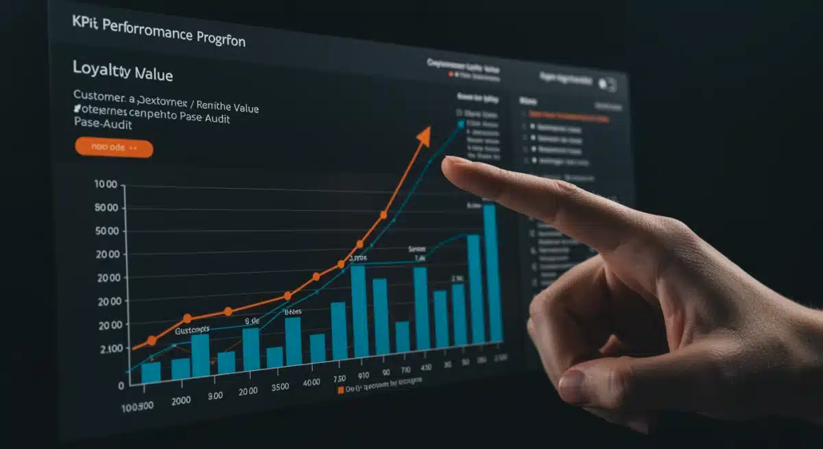 Loyalty program dashboard showing key performance indicators and successful optimization