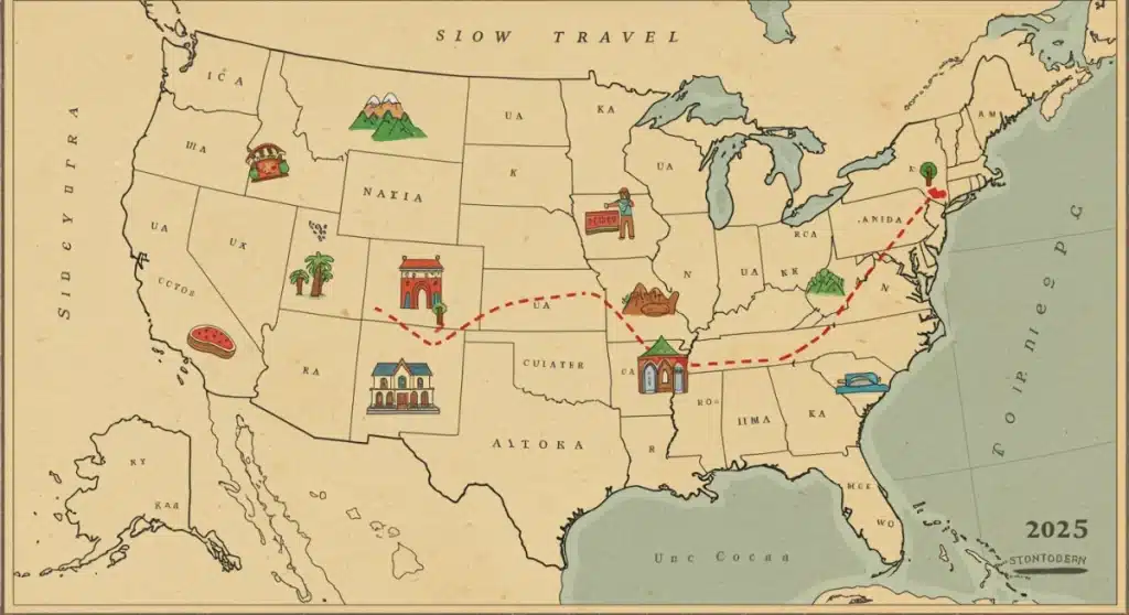Journal Entry: The Unexpected Joys of Slow Travel Through 5 US States in 2025